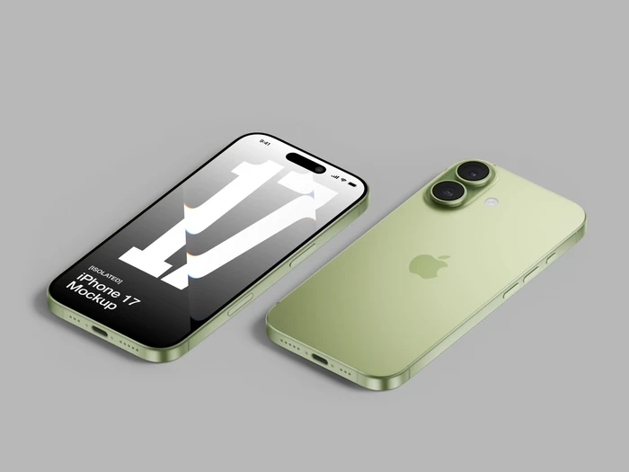 iPhone 17 Mockup, Scene 7