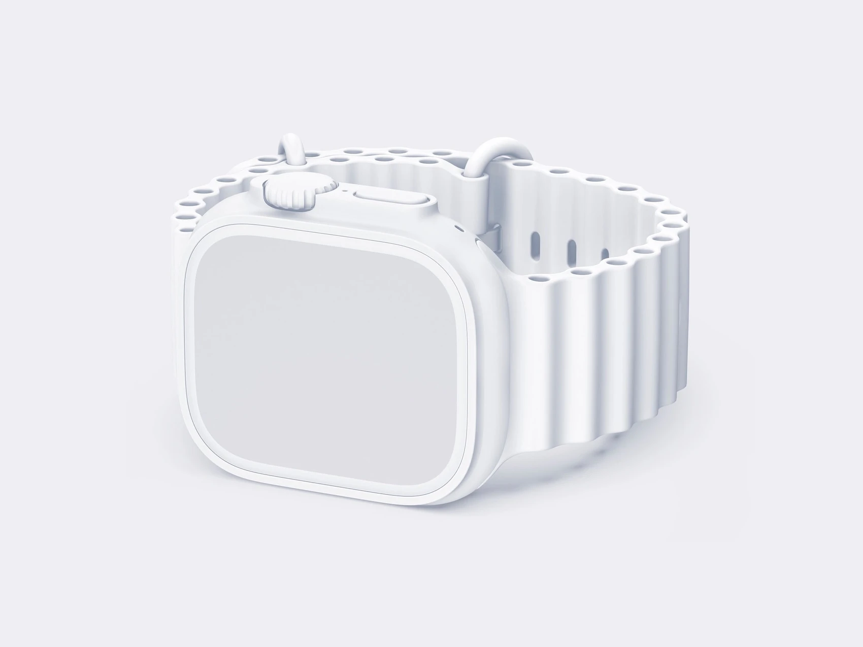 Watch Ultra Mockup, Clay 10 1