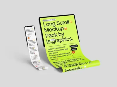 Long Scroll Mockups