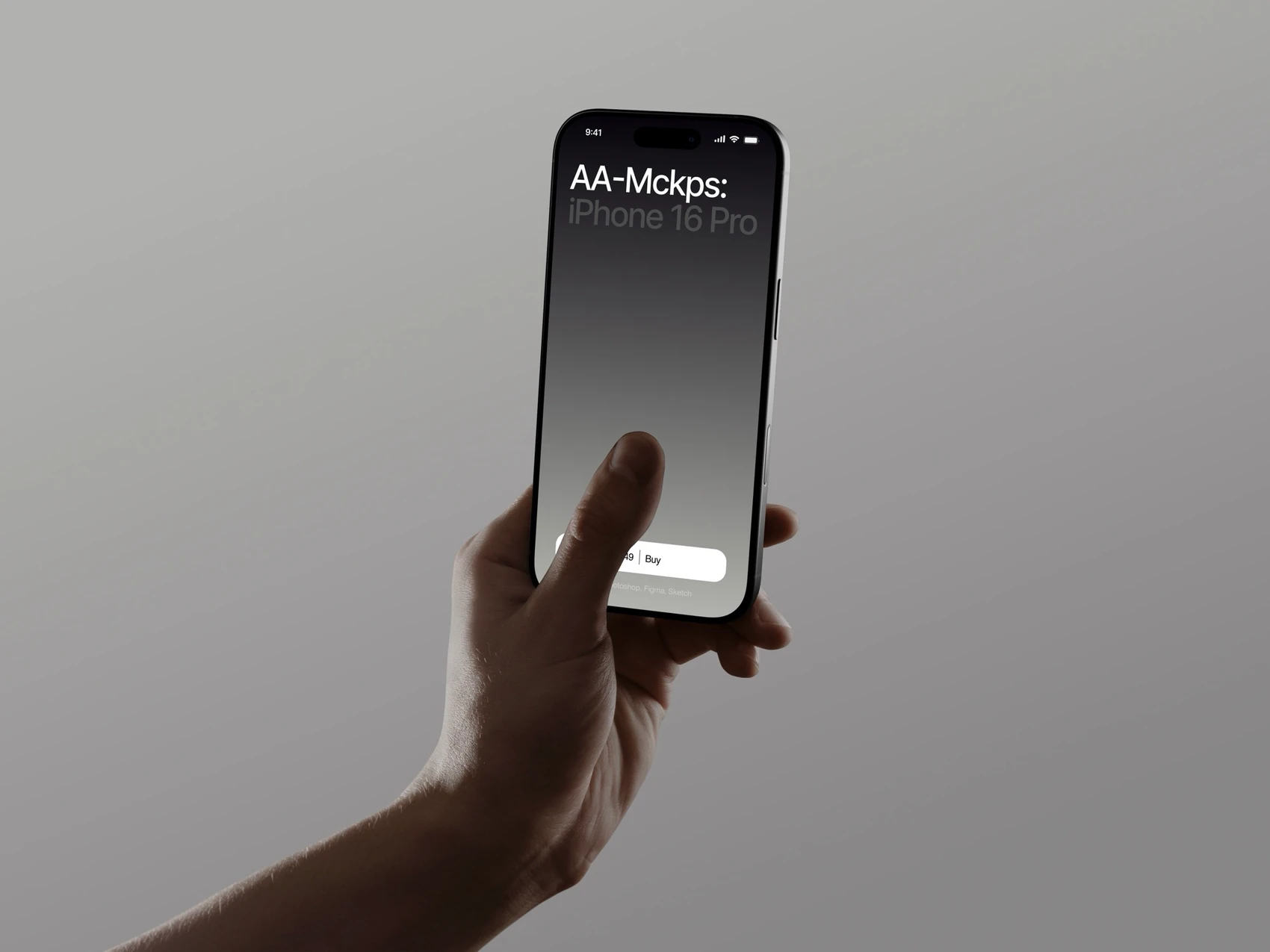 AA-Mockups: iPhone 16 Pro, Scene 09