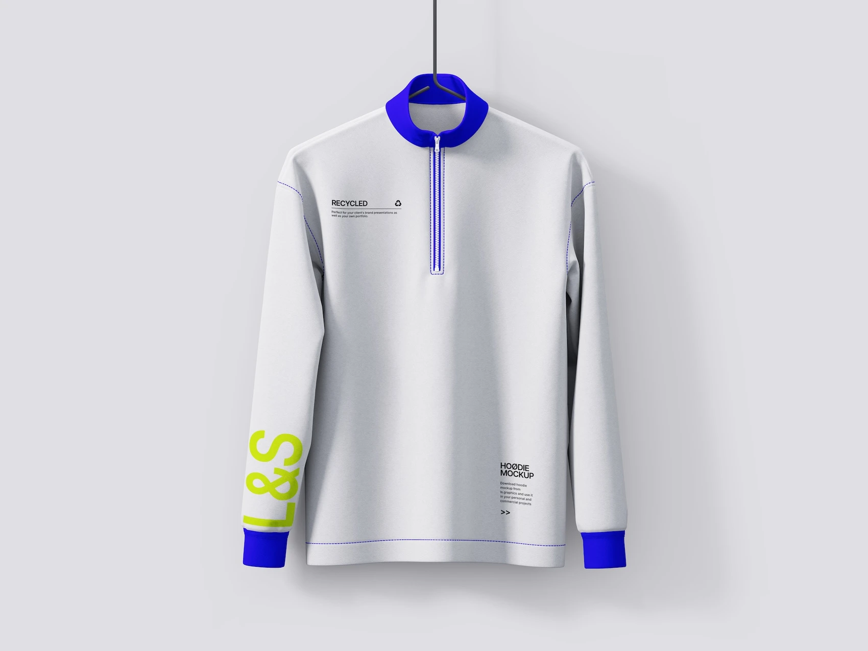 Sweatshirt hanging mockup, 08 1