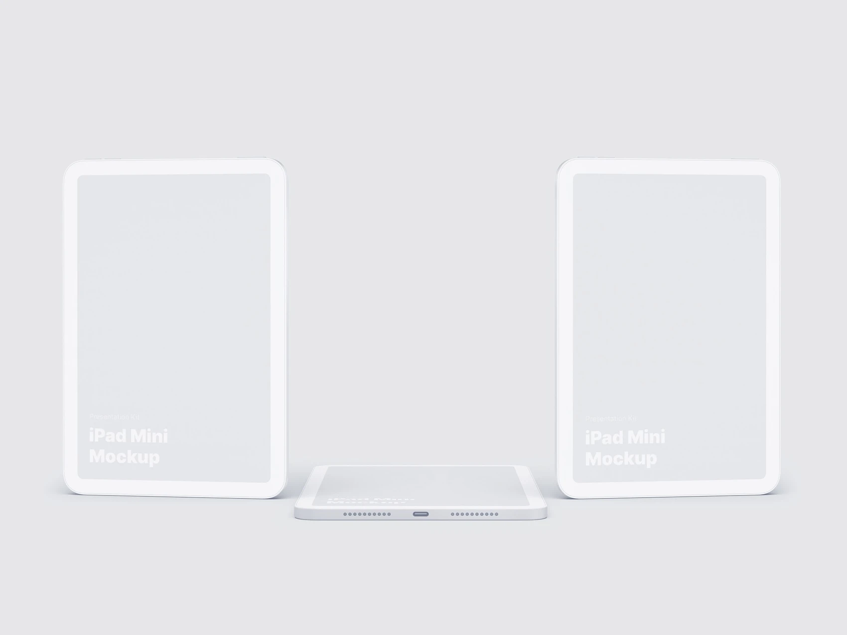 iPad Mini Clay Mockups, 07 1