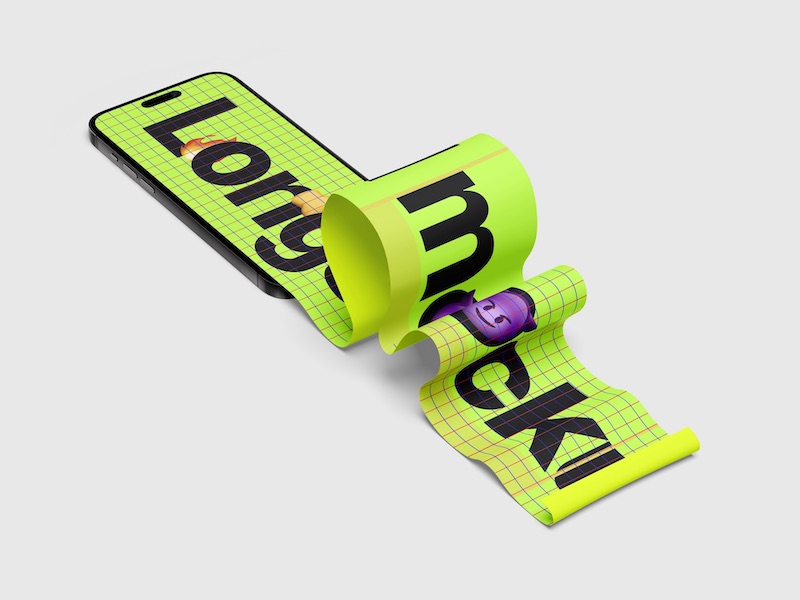 iPhone 14 Pro Longscroll Mockup #6