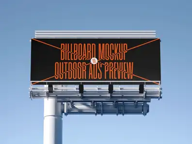 Billboard Mockup, Environment, EU Scene 17