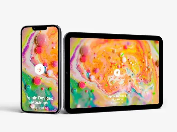 Apple Mockups Bundle, Realistic, 13
